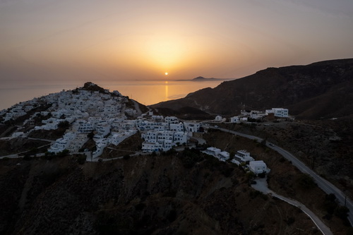 Sunset in Anafi
