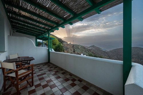 The sunrise from Ta Plagia